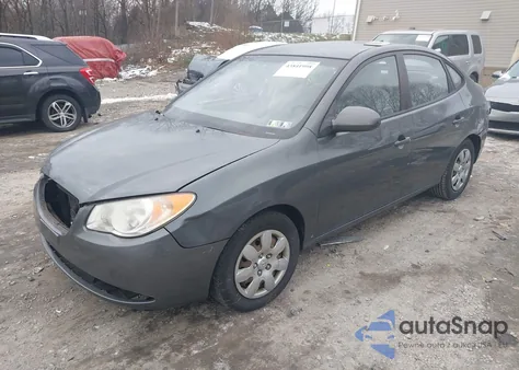 2009 Hyundai Elantra Gls из США, поврежденный, VIN KMHDU46DX9U671927